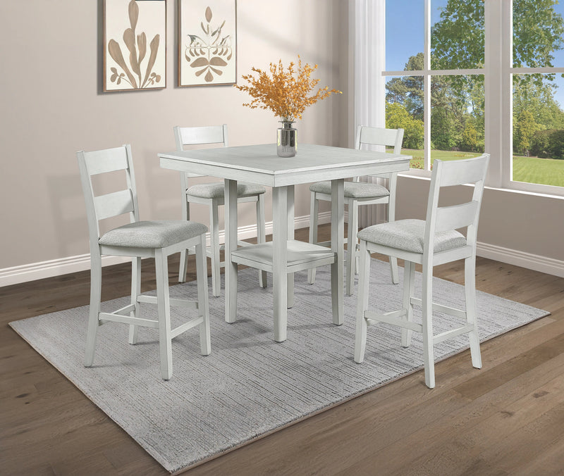 Lester 5-Pk Counter Height Table Set