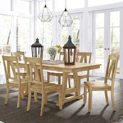 Lindsey Farm 7 Piece Trestle Table Set image