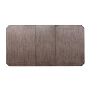Ocean Isle Rectangular Leg Table in Antique White with Weathered Pine image