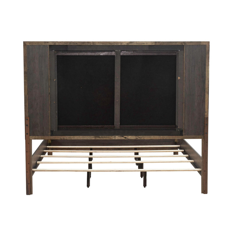 Modern Edge Queen Uph Bed