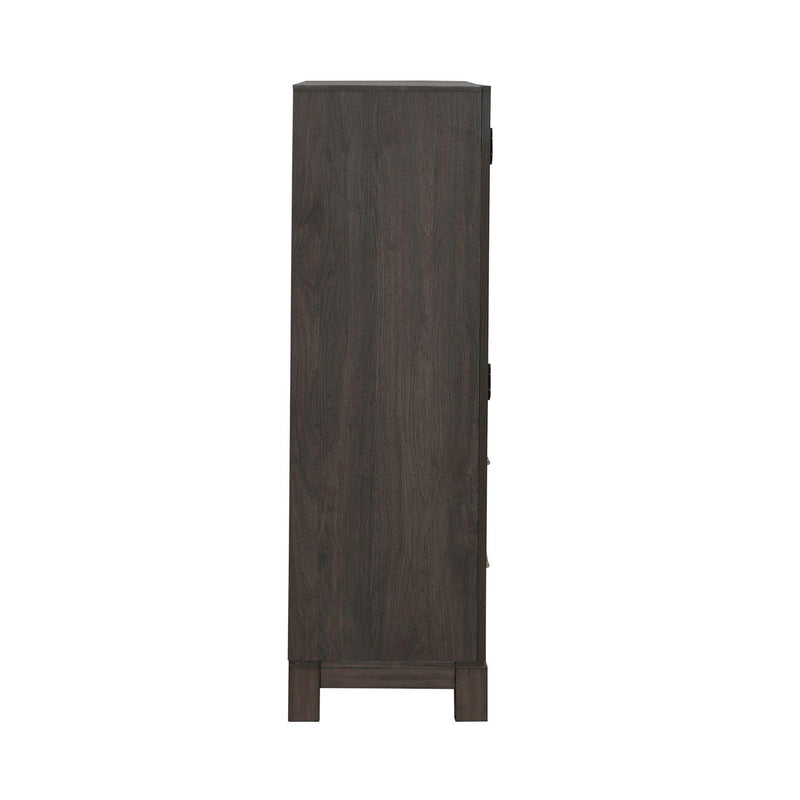 Modern Edge Dressing Chest in Caffe