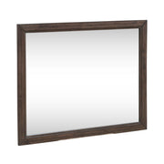 Modern Edge Landscape Mirror in Caffe image