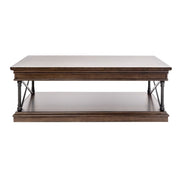 Tribeca Rectangular Cocktail Table in Cordovian Brown image