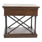 Tribeca End Table in Cordovian Brown image