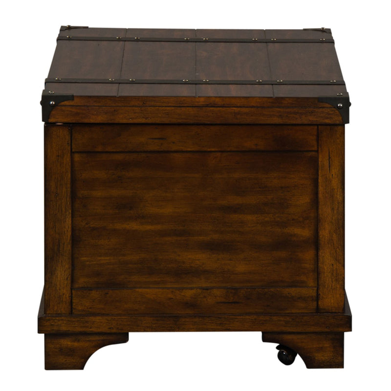 Aspen Skies Storage Trunk in Russet Brown