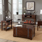 Aspen Skies End Table in Russet Brown image
