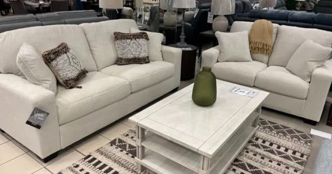 Amesley Ivory Sofa