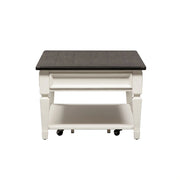 Allyson Park Rectangular Cocktail Table in Wirebrushed White image
