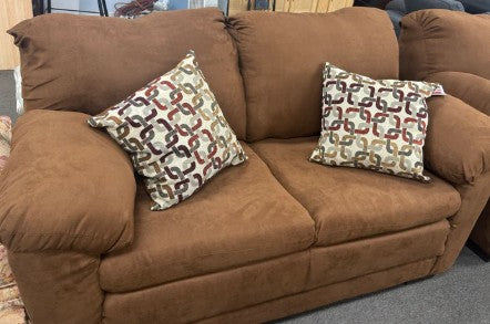 Sierra Chocolate Sofa & Loveseat