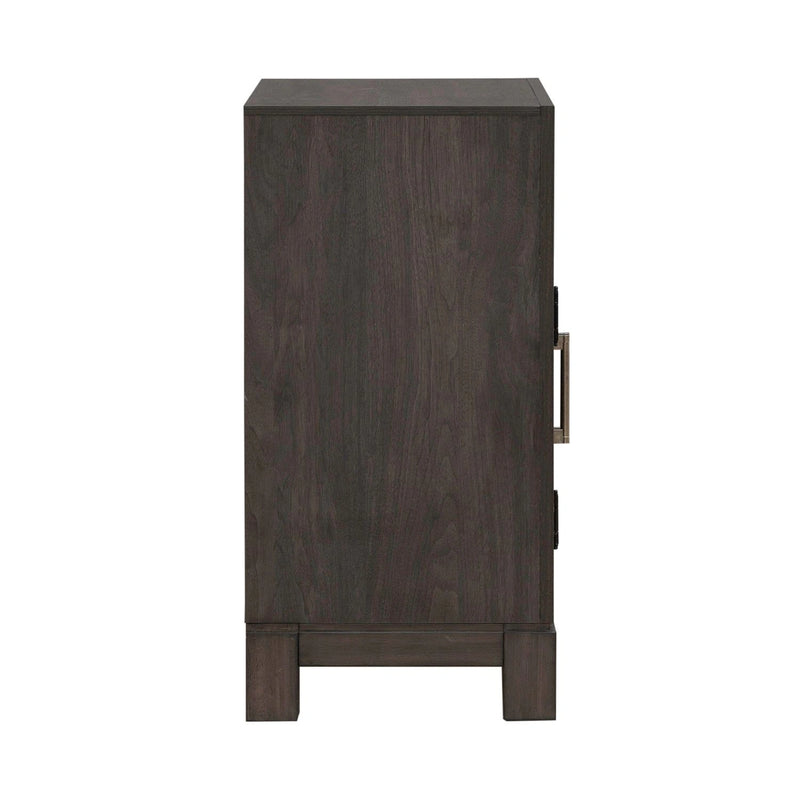Modern Edge Bedside Chest w/ Charging Station image