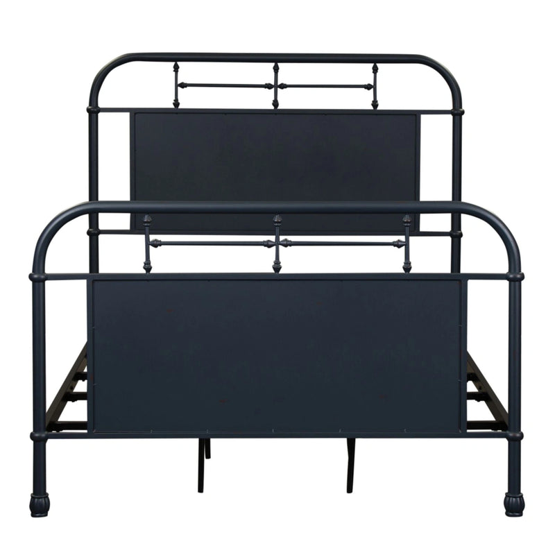Vintage Series Metal Bed in Navy image