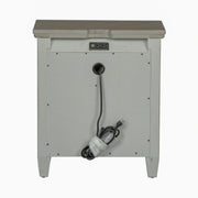 Heartland 2 Drawer Nightstand w/ Charging Station in Antique White image