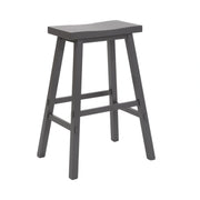 Creations 24 Inch Sawhorse Counter Stool- Gray image