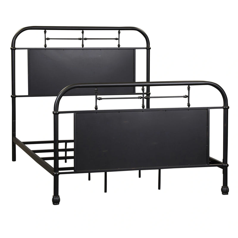 Vintage Series Metal Bed in Black image
