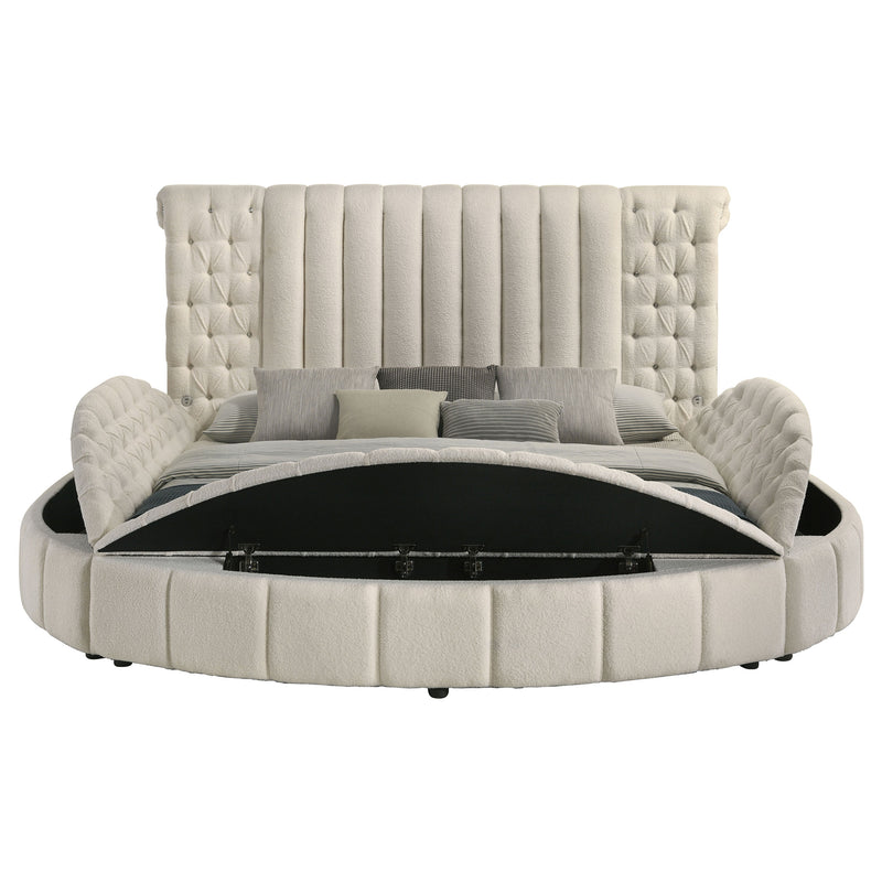 Sonya Panel Floor Storage Bed