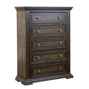 Big Valley Panel Bed, Dresser & Mirror, Chest image