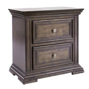 Big Valley 2 Drawer Night Stand w/ Charging Station image