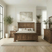 Big Valley Panel Bed, Dresser & Mirror, Chest, Night Stand image