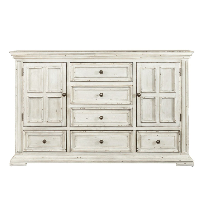 Big Valley 2 Door 6 Drawer Dresser image