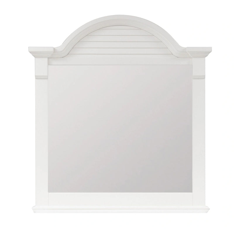 Summer House Mirror in Oyster White image