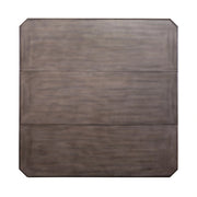 Ocean Isle Gathering Table in Antique White with Weathered Pine image