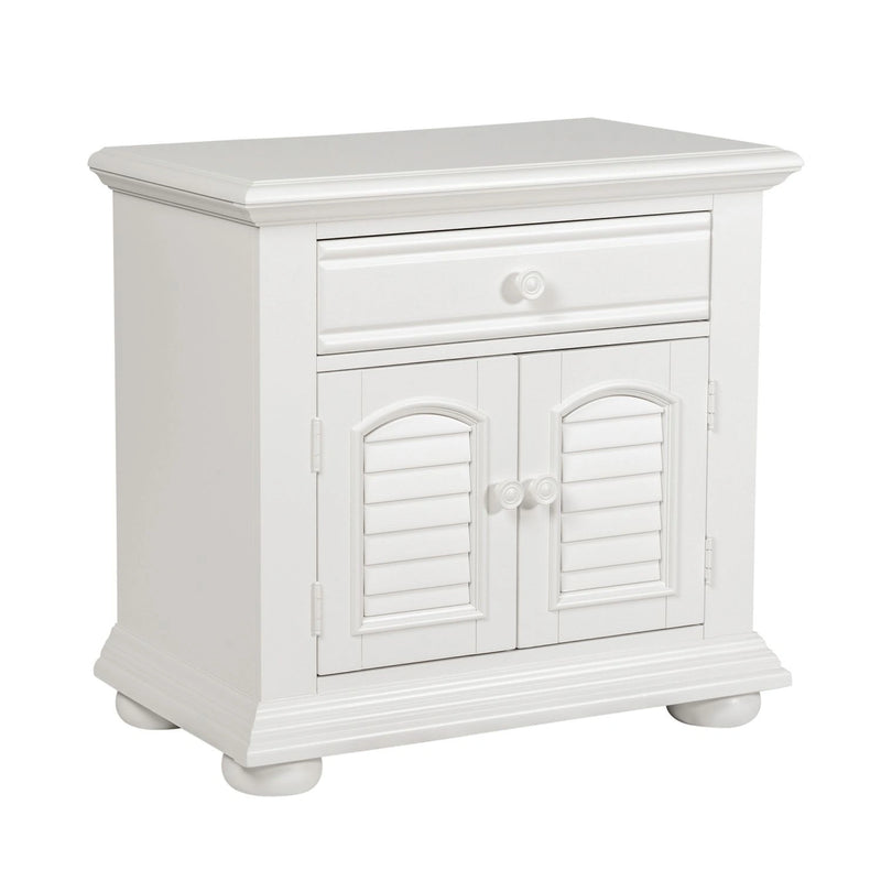 Summer House 1 Drawer Nightstand in Oyster White image
