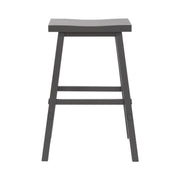 Creations 24 Inch Sawhorse Counter Stool- Gray image