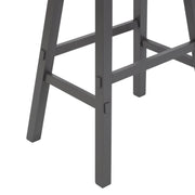 Creations 24 Inch Sawhorse Counter Stool- Gray image