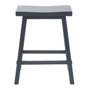 Creations 24 Inch Sawhorse Counter Stool- Navy image