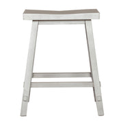 Creations 24 Inch Sawhorse Counter Stool - White image