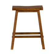 Creations 24 Inch Sawhorse Counter Stool - Tobacco (RTA) image