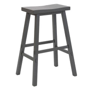 Creations 30 Inch Sawhorse Stool- Gray image