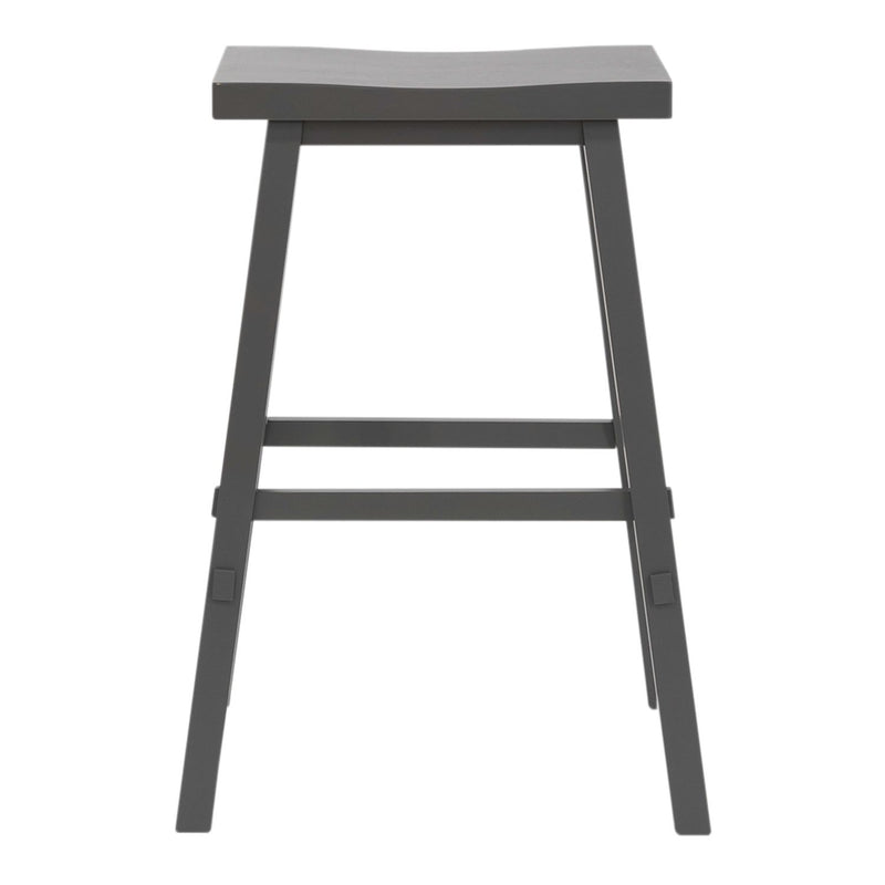 Creations 30 Inch Sawhorse Stool- Gray image