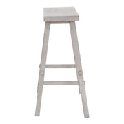 Creations 30 Inch Sawhorse Stool- White image