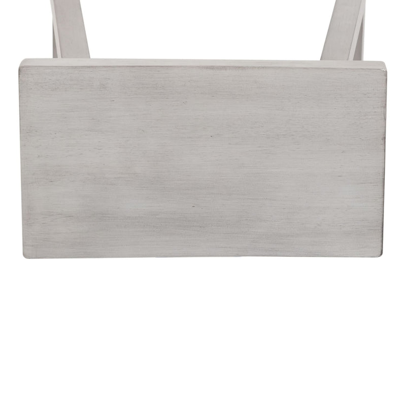 Creations 30 Inch Sawhorse Stool- White image