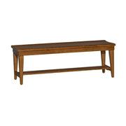 Hearthstone Bench in Rustic Oak image