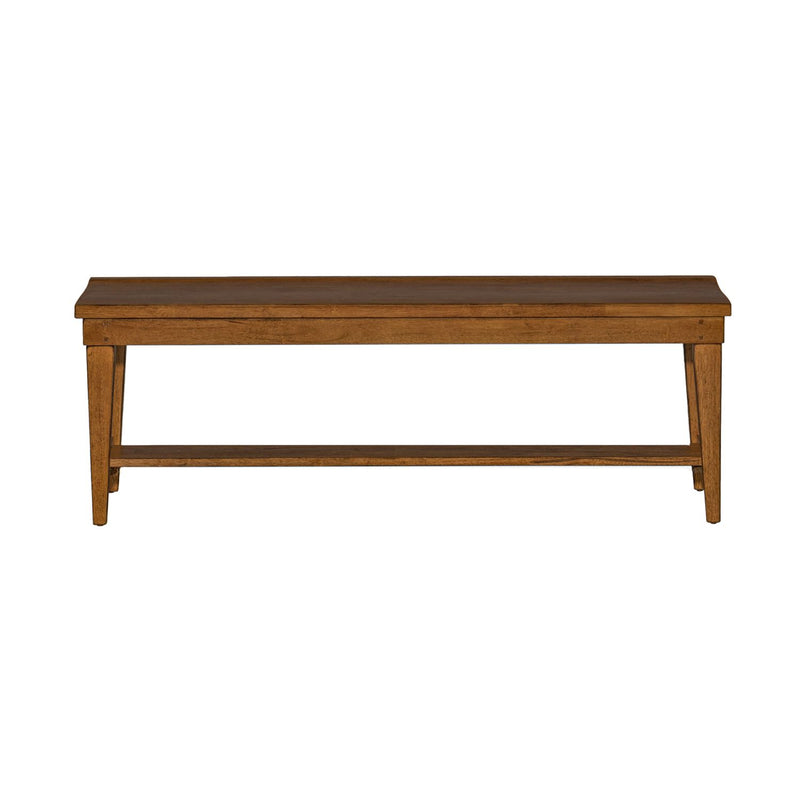 Hearthstone Bench in Rustic Oak image
