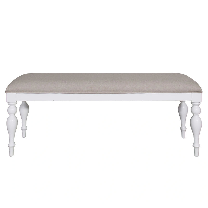 Summer House Bench in Oyster White image