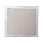 River Place Mirror in Riverstone White and Tobacco image