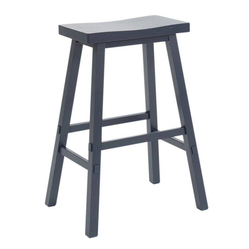 Creations 30 Inch Sawhorse Stool- Navy image
