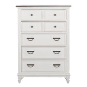 Allyson Park King California Panel Bed, Dresser & Mirror, Chest image
