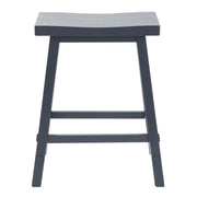 Creations 24 Inch Sawhorse Counter Stool- Navy image