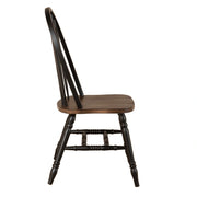 Carolina Crossing Windsor Side Chair- Black image