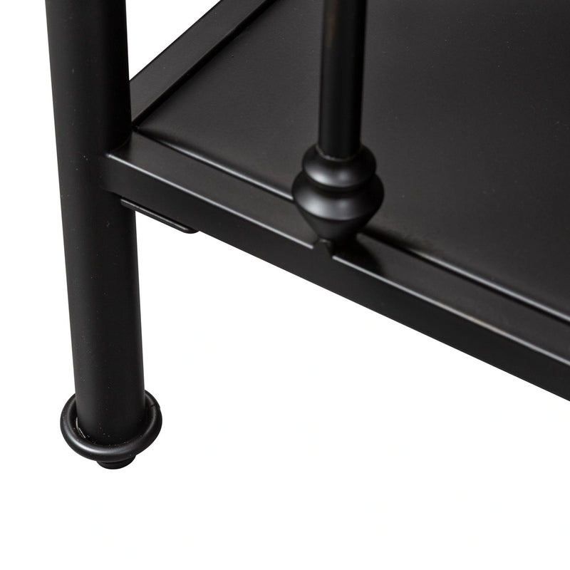 Vintage Series Open Nightstand in Black image
