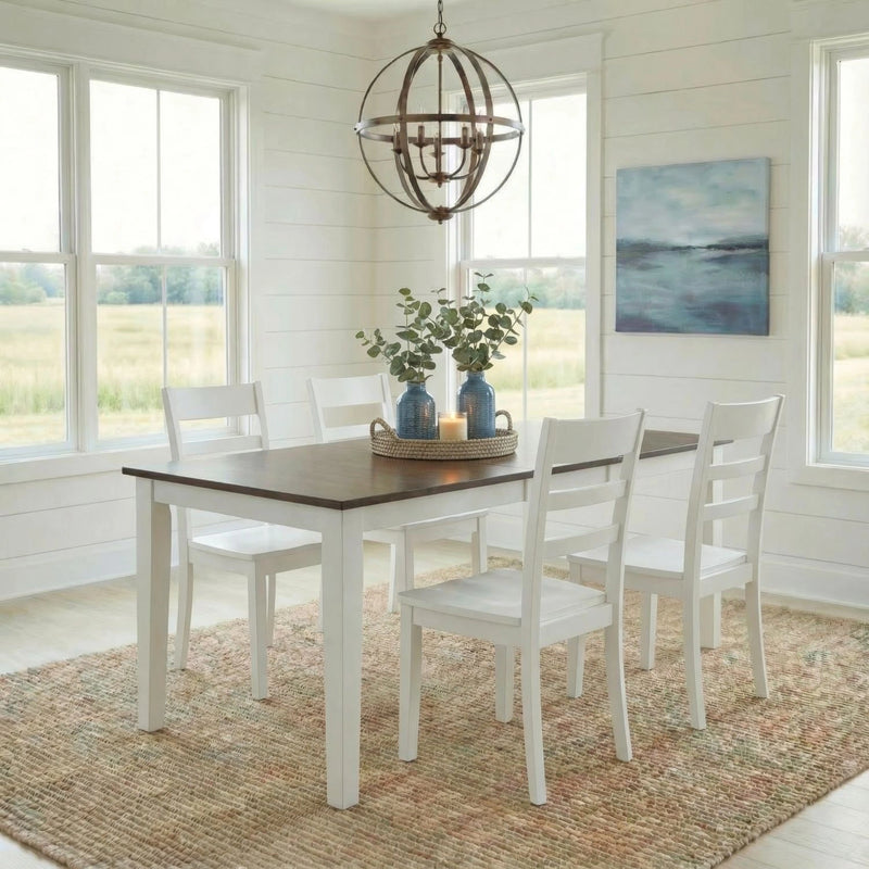 Landale 5 Piece Leg Table Set image