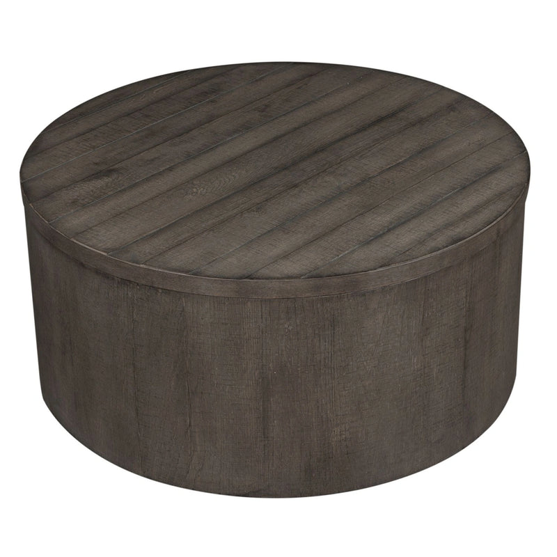 Modern Farmhouse Drum Cocktail Table image