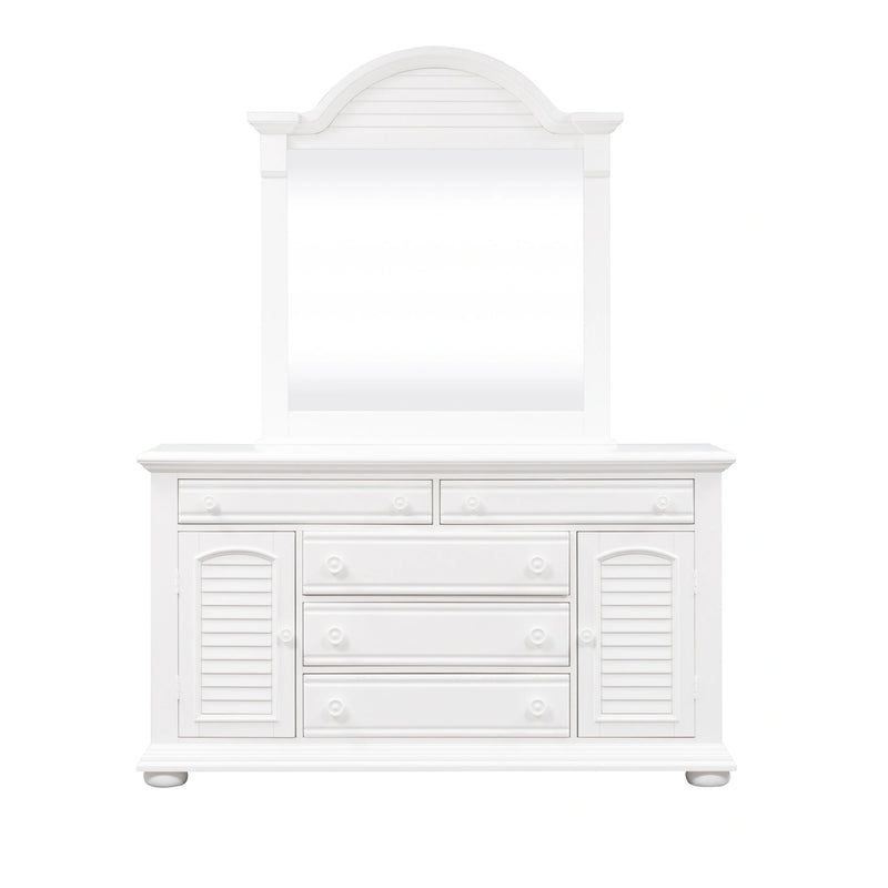 Summer House I Panel Bed, Dresser & Mirror, Chest, Night Stand image