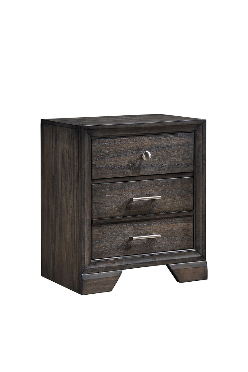 Crown Mark Jaymes Nightsatnd in Dark Brown B6580-2 image