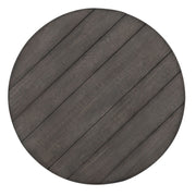 Modern Farmhouse Splay Leg Round Cocktail Table in Dusty Charcoal image