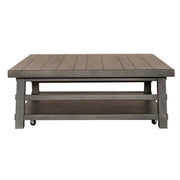 Modern Farmhouse Oversized Square Cocktail Table image